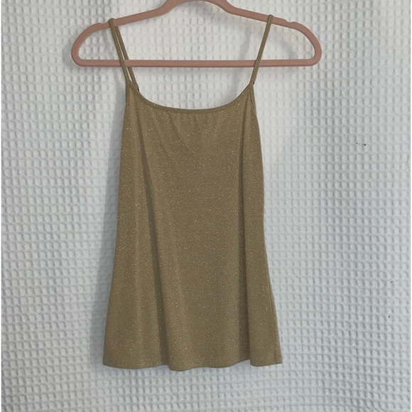Express crop cardigan (Size S)with gold sparkly tank for underneath (Size XS) - Picture 4 of 9